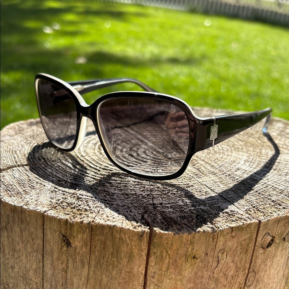 Coach Black Square Sunglasses